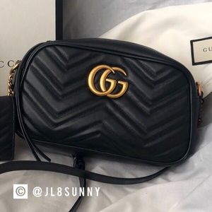GG Marmont small matelassé bag